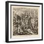 The Teutonic Knights Take the Town of Kaven (Now Kowno) in Eastern Prussia-Ehrhardt-Framed Art Print