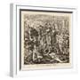 The Teutonic Knights Take the Town of Kaven (Now Kowno) in Eastern Prussia-Ehrhardt-Framed Art Print