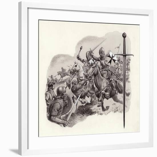 The Teutonic Knights-Pat Nicolle-Framed Giclee Print