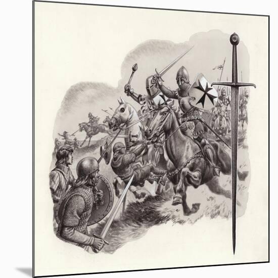 The Teutonic Knights-Pat Nicolle-Mounted Giclee Print