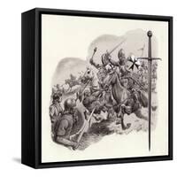 The Teutonic Knights-Pat Nicolle-Framed Stretched Canvas