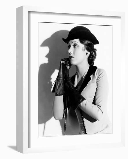 The Texan, Fay Wray, 1930-null-Framed Photo