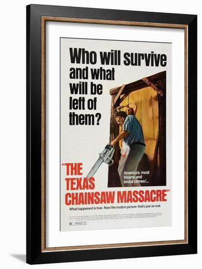 The Texas Chain Saw Massacre, 1974-null-Framed Giclee Print