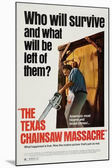 The Texas Chain Saw Massacre, 1974-null-Mounted Giclee Print