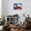 The Texas Flag-bioraven-Art Print displayed on a wall