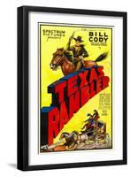 The Texas Rambler, Top Half: Bill Cody, 1935-null-Framed Photo