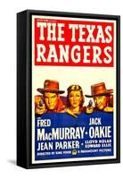 The Texas Rangers, Fred Macmurray, Jean Parker, Jack Oakie, 1936-null-Framed Stretched Canvas