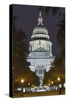 The Texas State Capitol Building in Austin, Texas.-Jon Hicks-Stretched Canvas