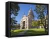 The Texas State Capitol Building in Austin, Texas.-Jon Hicks-Framed Stretched Canvas