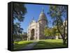 The Texas State Capitol Building in Austin, Texas.-Jon Hicks-Framed Stretched Canvas