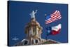 The Texas State Capitol Building in Austin, Texas.-Jon Hicks-Stretched Canvas