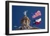 The Texas State Capitol Building in Austin, Texas.-Jon Hicks-Framed Photographic Print