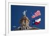 The Texas State Capitol Building in Austin, Texas.-Jon Hicks-Framed Photographic Print