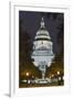 The Texas State Capitol Building in Austin, Texas.-Jon Hicks-Framed Photographic Print