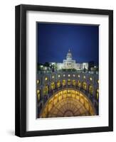 The Texas State Capitol Building in Austin, Texas.-Jon Hicks-Framed Photographic Print