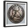 The Thaler of Stephen Báthory, King of Poland (Obvers), 1580-null-Framed Photographic Print