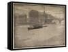 The Thames, 1894-Joseph Pennell-Framed Stretched Canvas