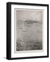 The Thames, 1896-James Abbott McNeill Whistler-Framed Giclee Print
