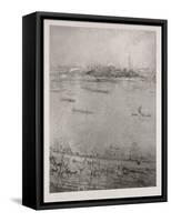 The Thames, 1896-James Abbott McNeill Whistler-Framed Stretched Canvas