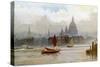 The Thames, 1902-1903-Fred Burgess-Stretched Canvas