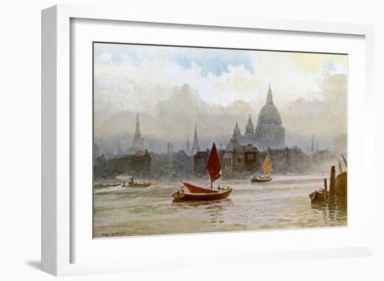 The Thames, 1902-1903-Fred Burgess-Framed Giclee Print