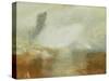 The Thames Above Waterloo Bridge-J. M. W. Turner-Stretched Canvas