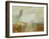 The Thames Above Waterloo Bridge-J. M. W. Turner-Framed Giclee Print