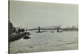 The Thames and Lambeth Bridge Looking Downstream, 1897-null-Stretched Canvas