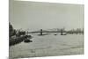 The Thames and Lambeth Bridge Looking Downstream, 1897-null-Mounted Photographic Print