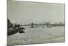 The Thames and Lambeth Bridge Looking Downstream, 1897-null-Mounted Photographic Print