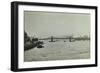 The Thames and Lambeth Bridge Looking Downstream, 1897-null-Framed Photographic Print