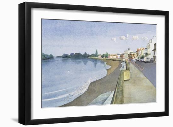 The Thames at Barnes-Isabel Hutchison-Framed Giclee Print