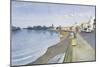 The Thames at Barnes-Isabel Hutchison-Mounted Giclee Print