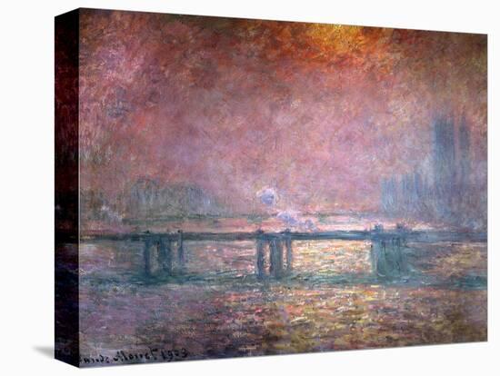 The Thames at Charing Cross, 1903-Claude Monet-Stretched Canvas