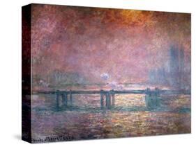 The Thames at Charing Cross, 1903-Claude Monet-Stretched Canvas