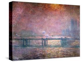 The Thames at Charing Cross, 1903-Claude Monet-Stretched Canvas