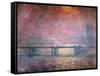 The Thames at Charing Cross, 1903-Claude Monet-Framed Stretched Canvas