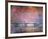 The Thames at Charing Cross, 1903-Claude Monet-Framed Premium Giclee Print