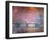 The Thames at Charing Cross, 1903-Claude Monet-Framed Giclee Print