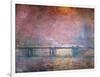 The Thames at Charing Cross, 1903-Claude Monet-Framed Giclee Print