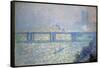 The Thames at Charing Cross Bridge, London, 1899-Claude Monet-Framed Stretched Canvas