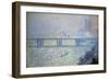 The Thames at Charing Cross Bridge, London, 1899-Claude Monet-Framed Giclee Print