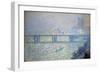 The Thames at Charing Cross Bridge, London, 1899-Claude Monet-Framed Giclee Print