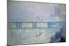 The Thames at Charing Cross Bridge, London, 1899-Claude Monet-Mounted Giclee Print