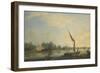 The Thames at Chelsea, 1784-Thomas Whitcombe-Framed Giclee Print