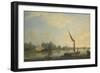 The Thames at Chelsea, 1784-Thomas Whitcombe-Framed Giclee Print