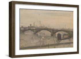 The Thames at Chelsea-William Evelyn Osbourne-Framed Giclee Print