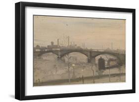 The Thames at Chelsea-William Evelyn Osbourne-Framed Giclee Print