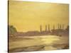 The Thames at Chelsea-Harold Gilman-Stretched Canvas