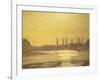 The Thames at Chelsea-Harold Gilman-Framed Giclee Print